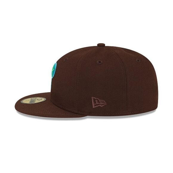 Philadelphia Phillies New Era 59FIFTY Fitted Hat Brown Mint Size 8 - Picture 5 of 7